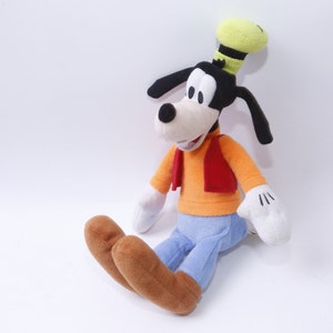 Disney, Goofy, Hund, gekleidet, 11", Plüsch, Weich, Spielzeug, Figur, Cartoon Charakter, Vintage Plüsch, Stofftier, ~ 20-12-409