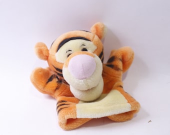 Tigger, Hand Puppet, Soft Toy, Disney, Winnie the Pooh, Imaginative Play, Storytelling, ~ 240326-WH M-15-07