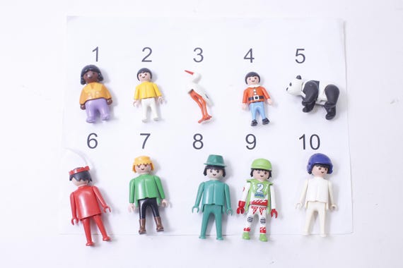 Lot Playmobil Vintage 70/80 : 55+ Figurines Et Accessoires Rares