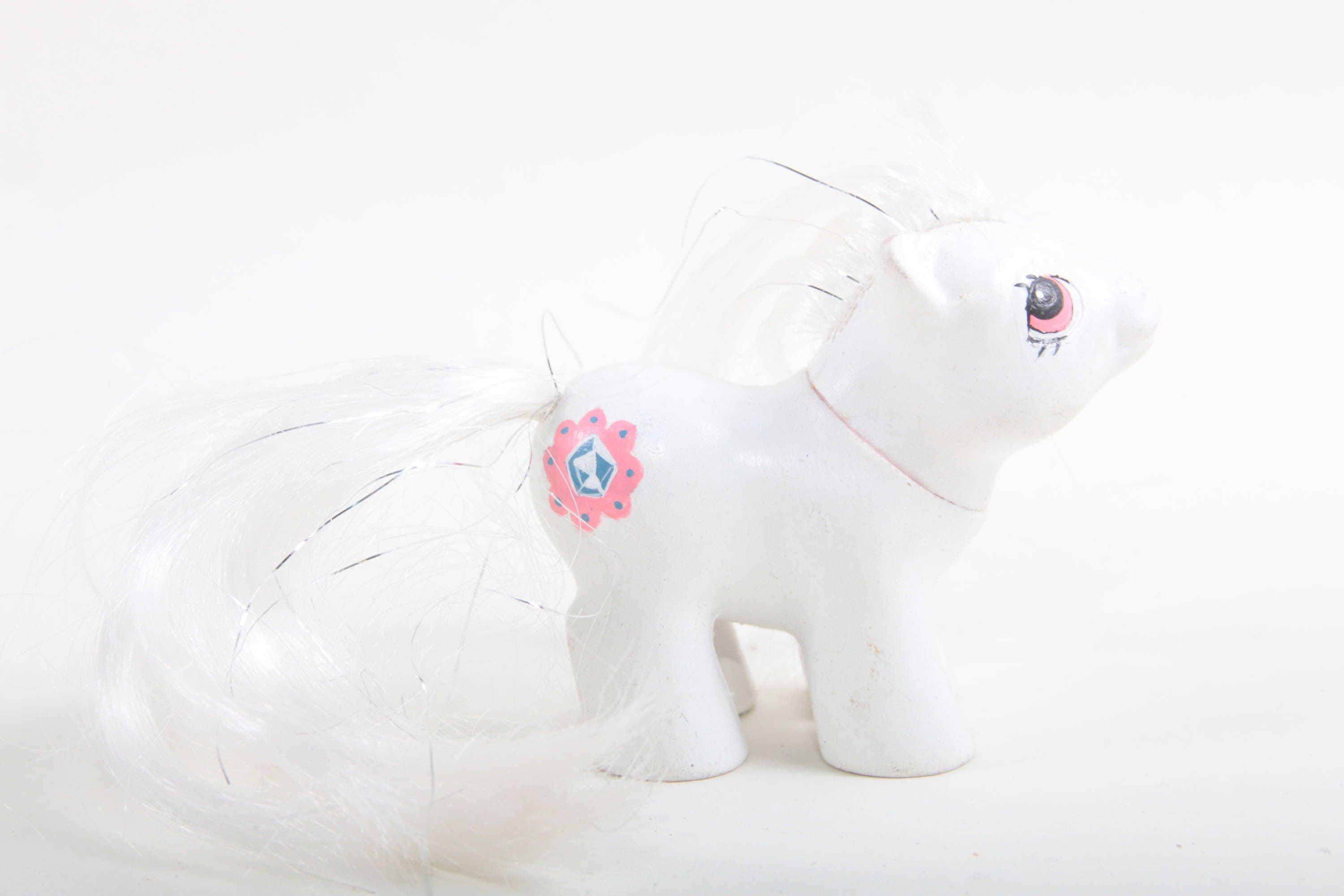 Baby Diamond Custom My Little Pony Toy White Body White Hair Etsy