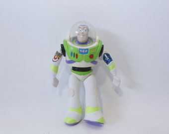 Disney, Toy Story, Buzz Lightyear, 9" Action Figure, Soft Limbs, Poseable, 1995 Movie Character, Vintage, Collectible, ~ WH-06 1263