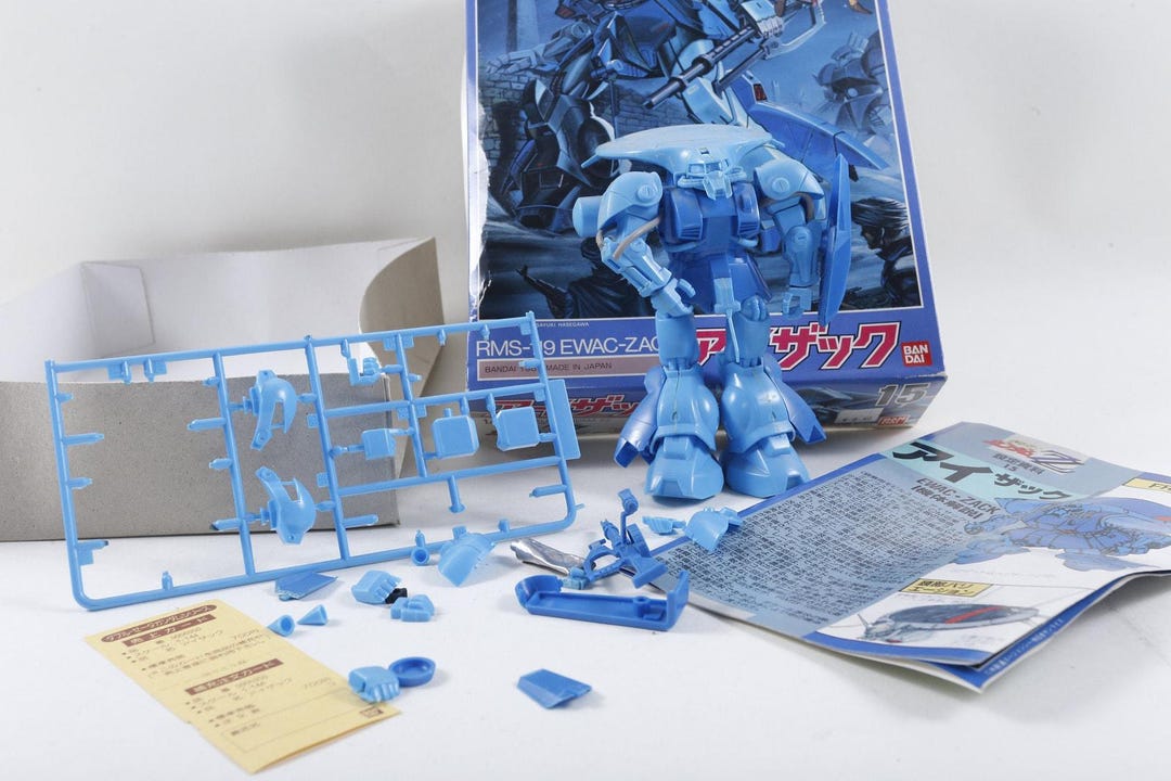Ewac-zack, RMS-119, Gundam ZZ Series, No.15, Model Kit, Plastic