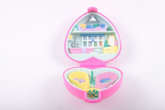 Polly pocket heart house on sale