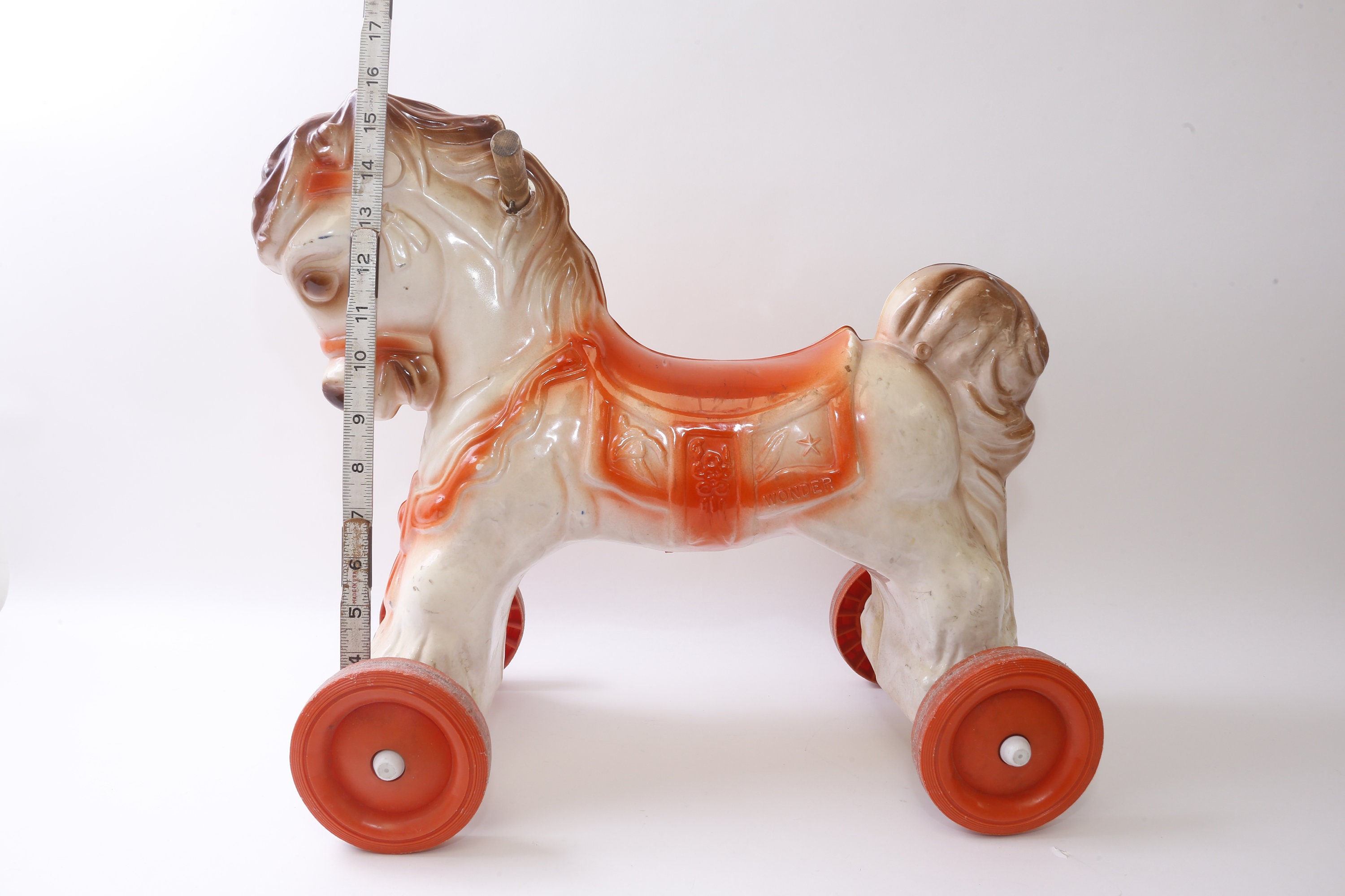 ☆50's～60's OLD 馬Horse ぬいぐるみ アメリカアンティーク雑貨