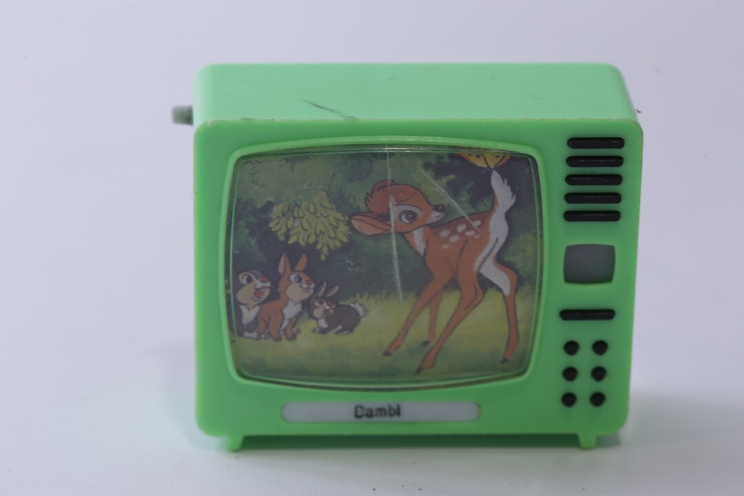 MINI TV TÉLÉ visionneuse Heidi Plastiskop mint no View Master Mupi Miyazaki Maya EUR 139,00 - ES