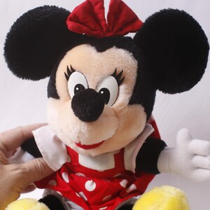 Disney Minnie Mouse Plush Vintage Cartoon Collectible ~ 260427-WH M-07-06 zdjęcie 2