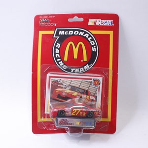 geschnitten und farbig gedruckte Rennauto, Sammelkarte, Ausstellungsstand, 1992, Sammlerstück, ~ 240502-SHC SCHC-009
