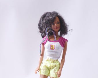 Accessoire Vintage Barbie Equestrienne 1977 - Body/justaucorps Avec Bottes Et Chaussures Supplémentaires Mattel