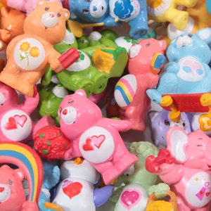 Pick Your Own - Care Bears Vintage 1980s Kenner PVC Figure 80s Miniature - Funshine  Love A Lot Tenderheart Baby Hugs 19