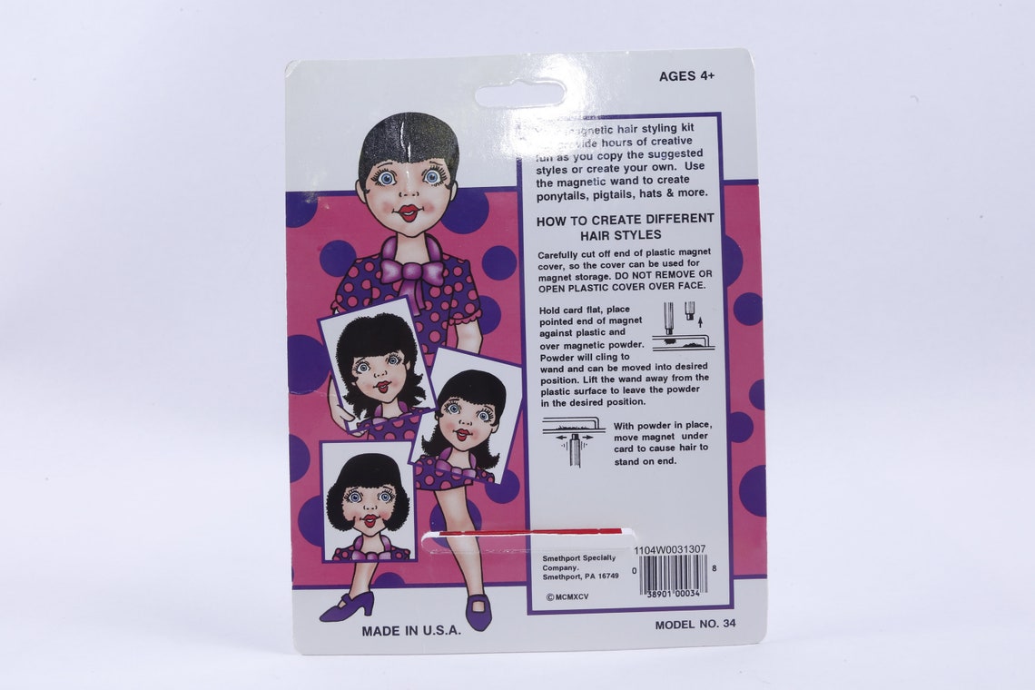Hairdo Harriet Hair Styling Kit Magic Wand Doll Etsy