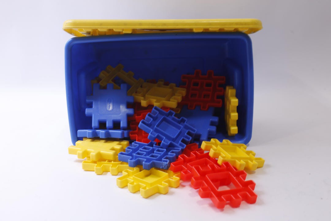 Little Tikes, Big Waffle Blocks, Construction Toy, Hard Plastic