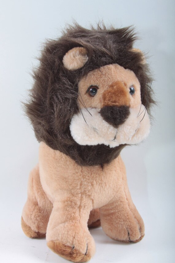 cute lion plush