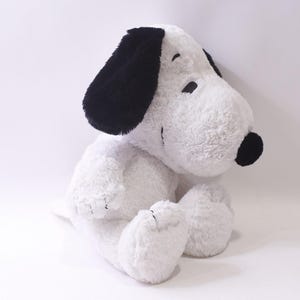 Peanuts, Snoopy, Medium Plush, Vintage, Dog, Soft Toy, 14&quot;, Stuffed Animal, ~ 251016-WH 1377