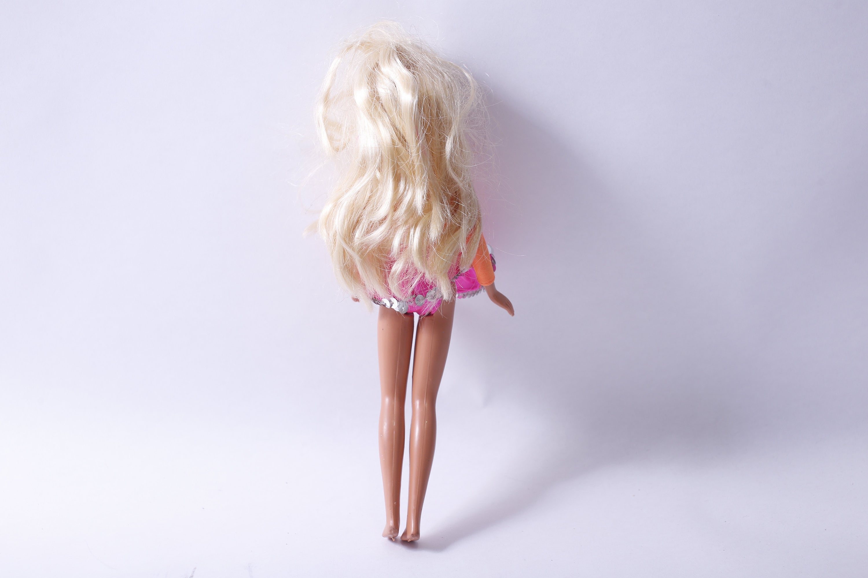 Baton Twirling, Skipper, 1992, Barbie Doll, Mattel, Pink Orange