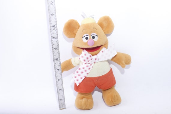 Disney, Muppet Babies, Fozzie Bear, Plush, Wocka Wocka, Stuffed Figure,  Soft Toy, 240129-WH 789