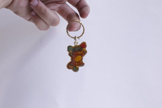 Popples Keychain Collectable, Gold Loop, Acrylic.… - image 3