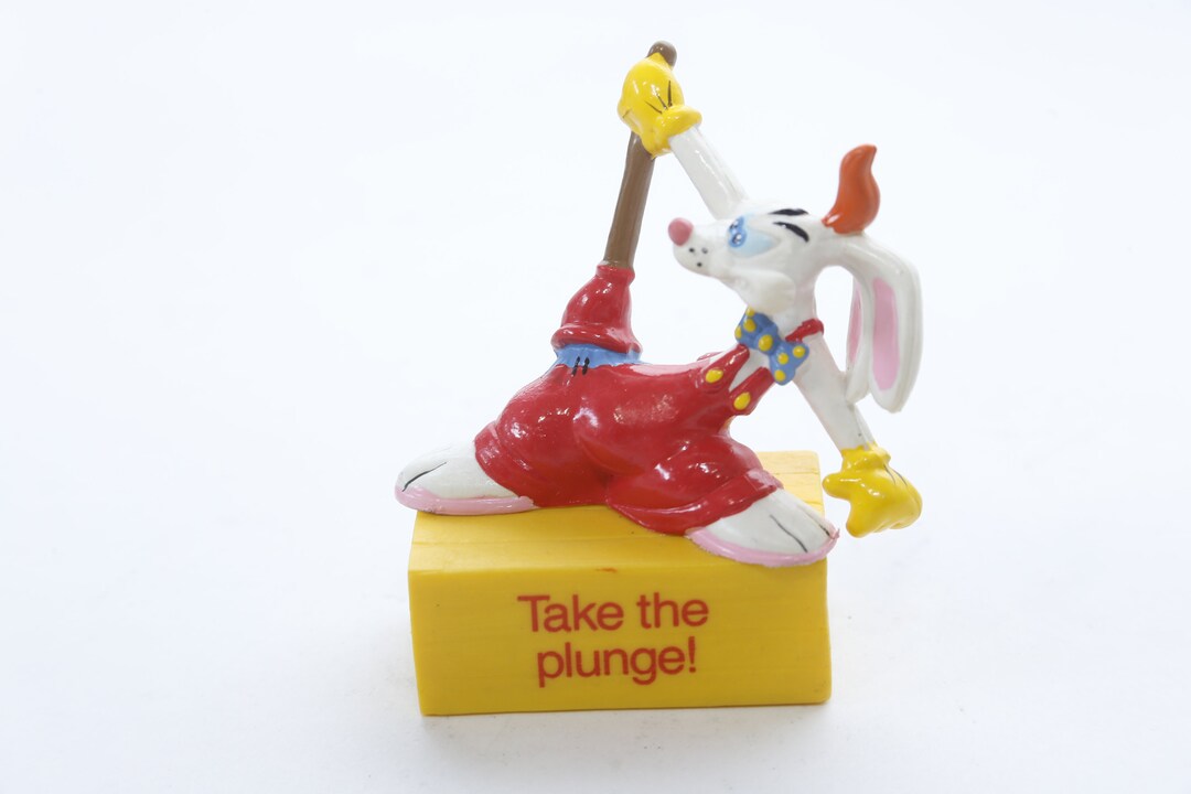 Disney, Roger Rabbit, Take the Plunge, PVC Figure, Toy, Cartoon ...