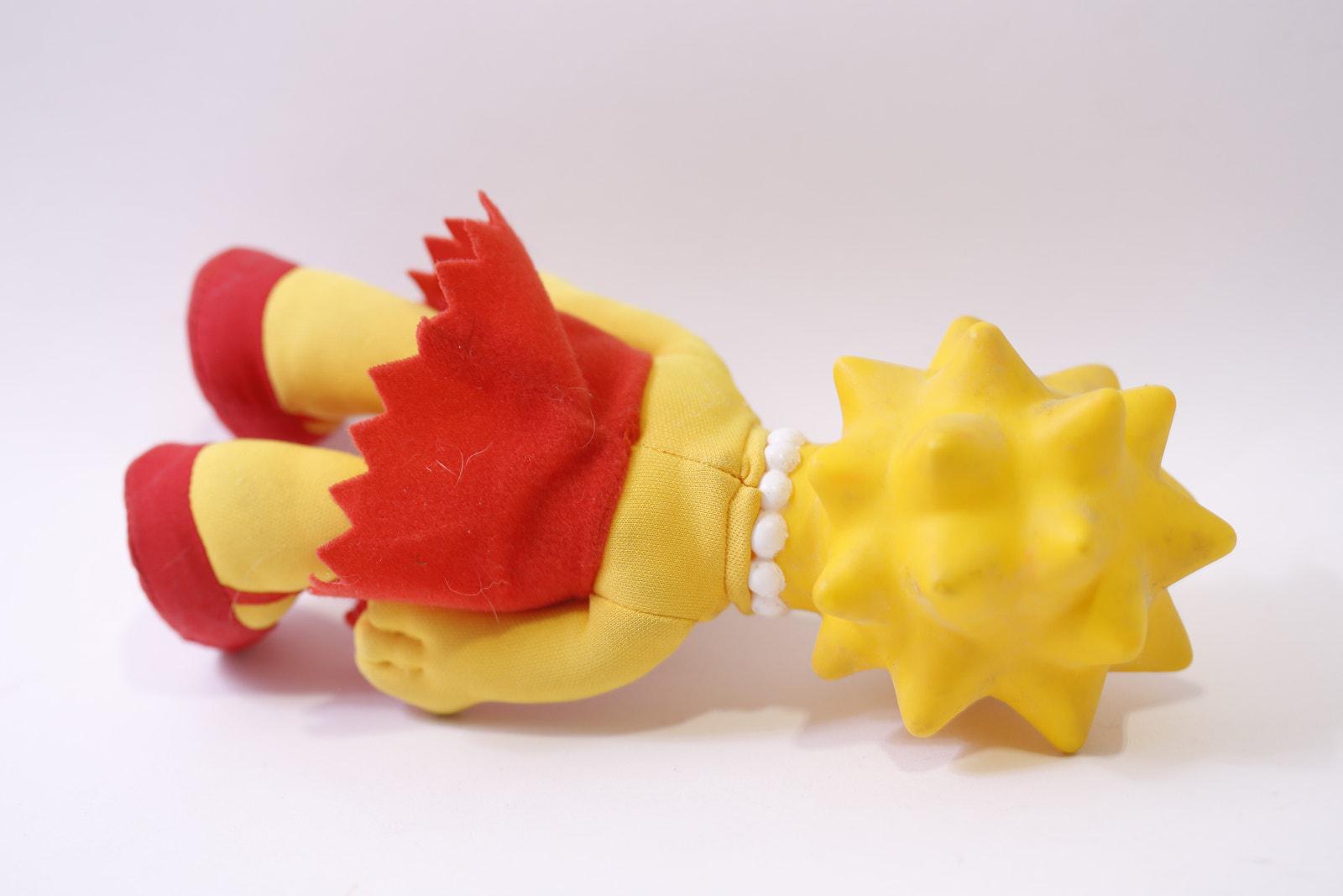 1990s, the Simpsons, Lisa Simpson, Doll, Soft Body, Plastic Head