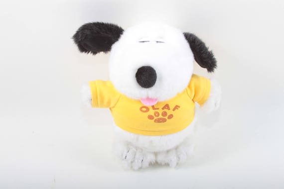 Peanuts Snoopy Olaf Plush Toy Peanuts Fat White Dog Yellow Etsy Peanuts Snoopy Olaf Plush Toy Peanuts Fat White Dog Yellow Etsy