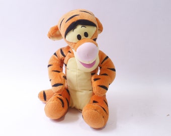 Fisher-Price, Tigger, Plush Toy, Disney, Winnie the Pooh, 2001, Mattel, Stuffed Animal, Vintage, Collectible, ~ 240401-WH 901