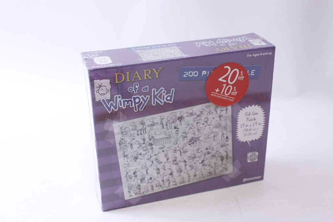 Diary of a Wimpy Kid, Jigsaw Puzzle, 200 Pieces, 19x14 Inches Full Size ...