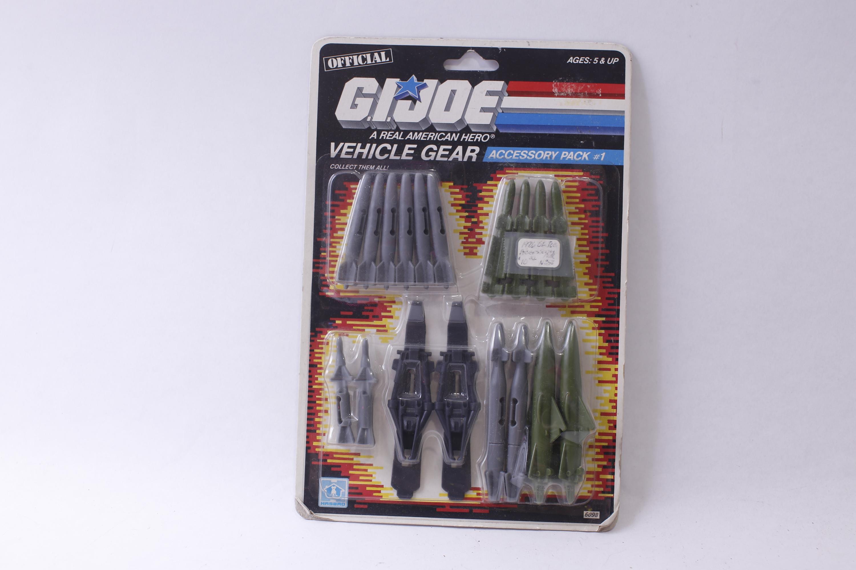 GI Joe, Vehicle Gear, Accessory Pack No1, 1986, Hasbro, Torpedoes