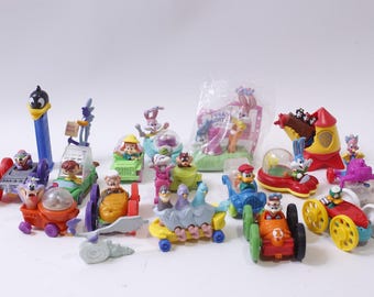 McDonald's Happy Meal, Tiny Tunes, Toy Set, Warner Bros, Collectible, Vintage, ~ 250223-SHC SHC-003