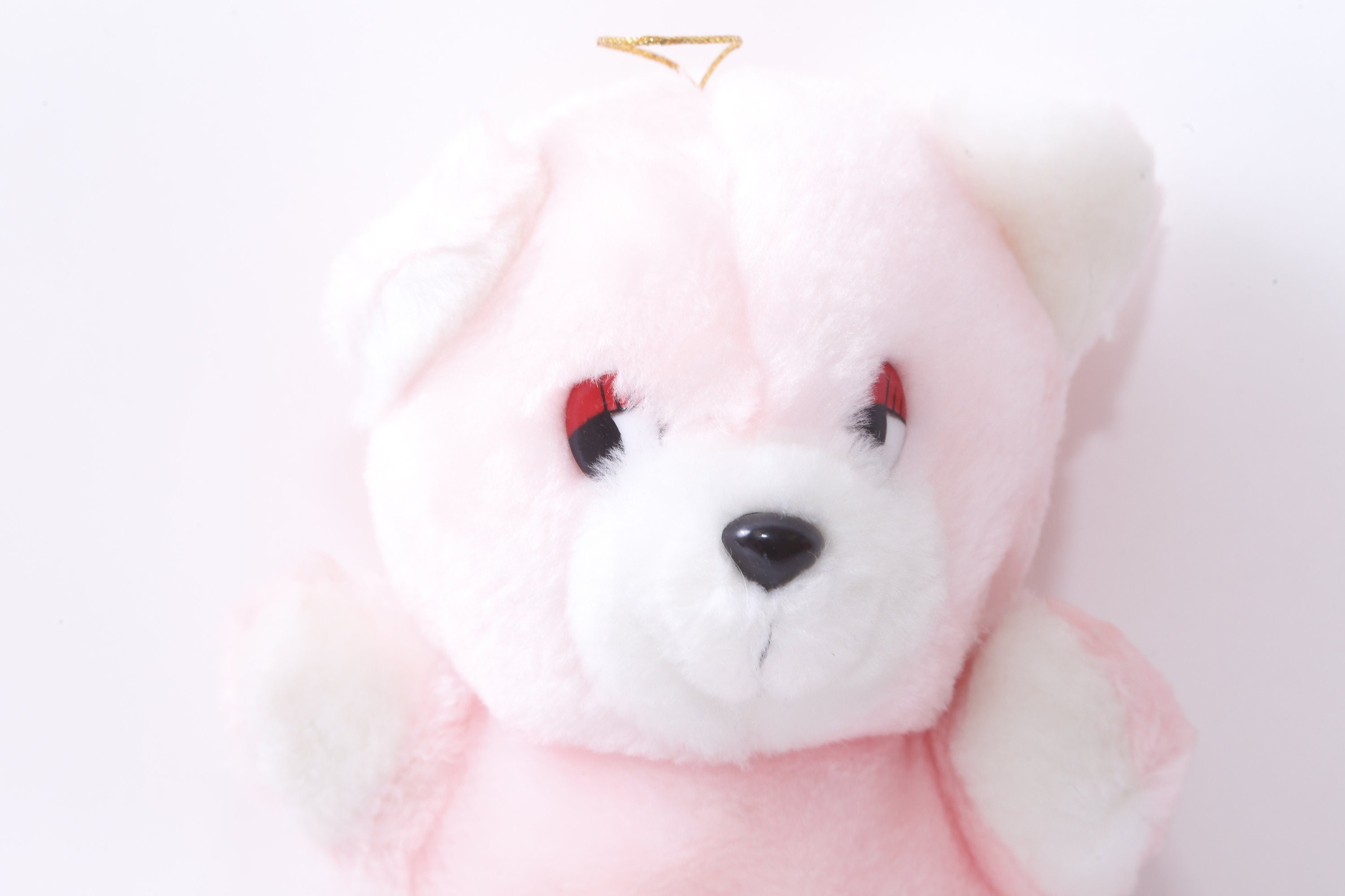 80s Hayes, Pink Teddy Bear, Vintage Plush, Soft, Toy