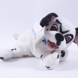 Disney, 101 Dalmatiner, Welpe, Plüsch, Weich, Spielzeug, Puppe, Hund, Cartoon Charakter, Vintage, Sammlung, Vintage Plüsch, Stofftier 20-01-548