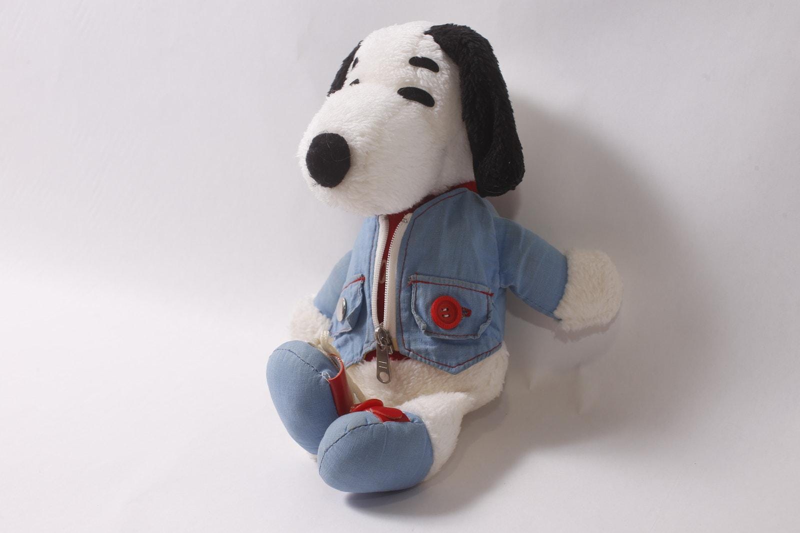 Vintage Snoopy Plush 80s - Etsy Canada