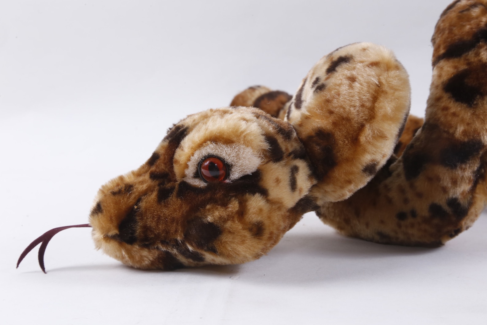 Snake Plush Soft Doll Toy Brown Black Children Vintage Etsy