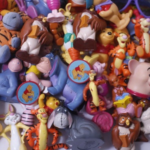 PICK YOUR OWN #1 Vintage 80s 90s Winnie The Pooh, Disney, pvc Figures Toy Lot Cake Toppers Bullyland, Applause - M-01-01