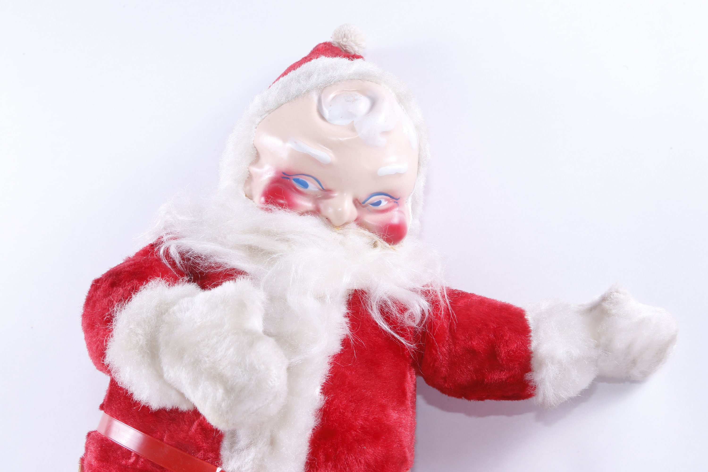 vintage santa claus stuffed