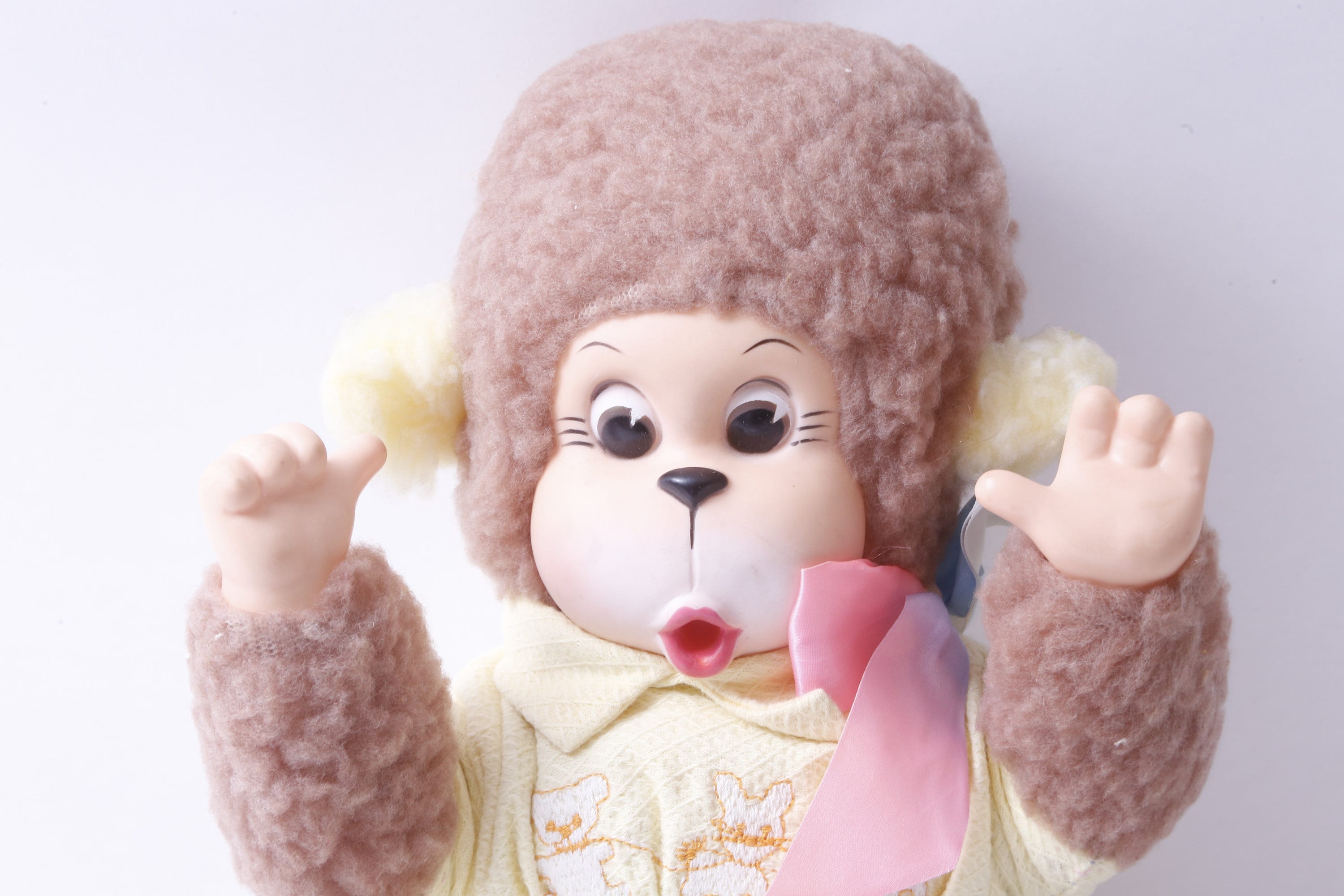 Rubber Face, Ruston Style Tubby, Monchhichi Style, Baby Monkey