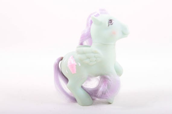 My Little Pony Sundae Best Ponies Peppermint Crunch Gray Etsy