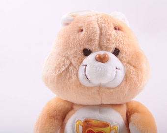 ヴィンテージ ケアベア ぬいぐるみ、チャンプベア、トロフィー