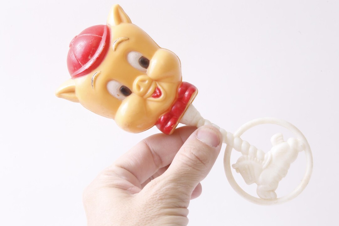 Looney Tunes Porky Pig, Rattle, 1975, Warner Bros, Vintage, Collectible ...