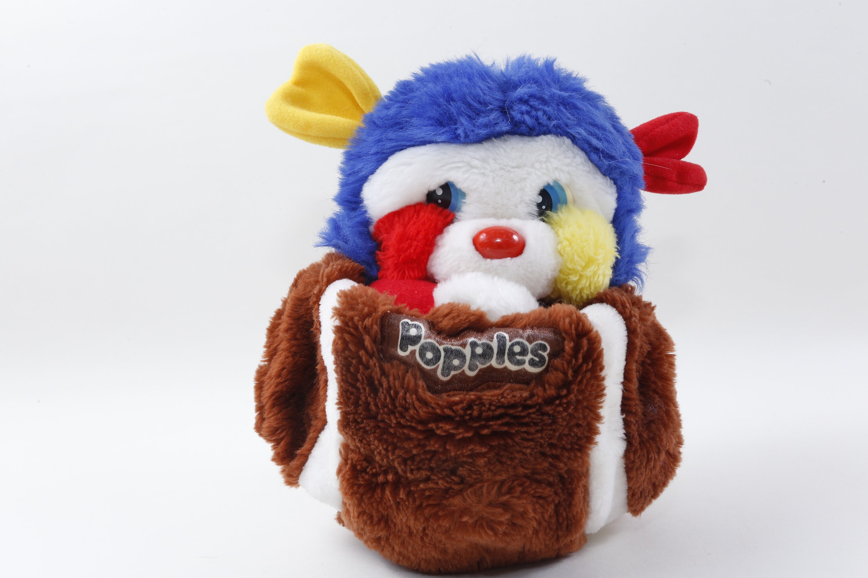 ポップルズ ぬいぐるみヴィンテージ ヴィンテージ、ポップルズ、赤、フットボール、動物、ソフト