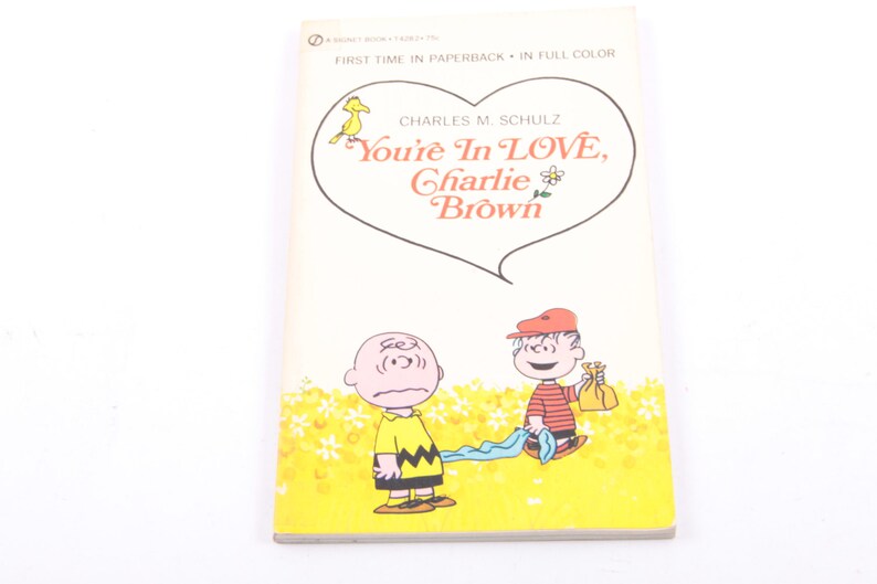 You're in Love Charlie Brown Peanuts Vintage Etsy