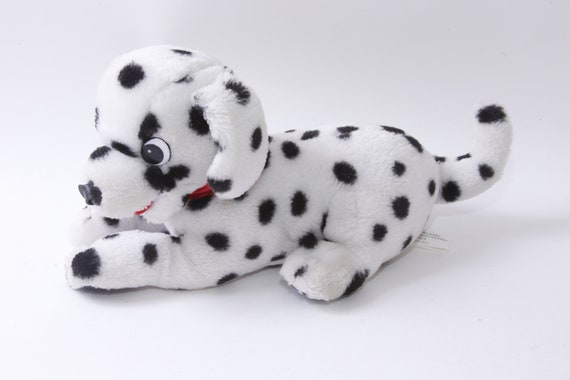 white plush puppy