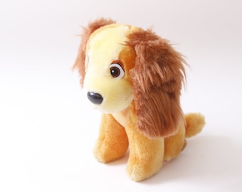 ディズニー、わんわん物語、レディ、子犬、犬、ぬいぐるみ、ソフト
