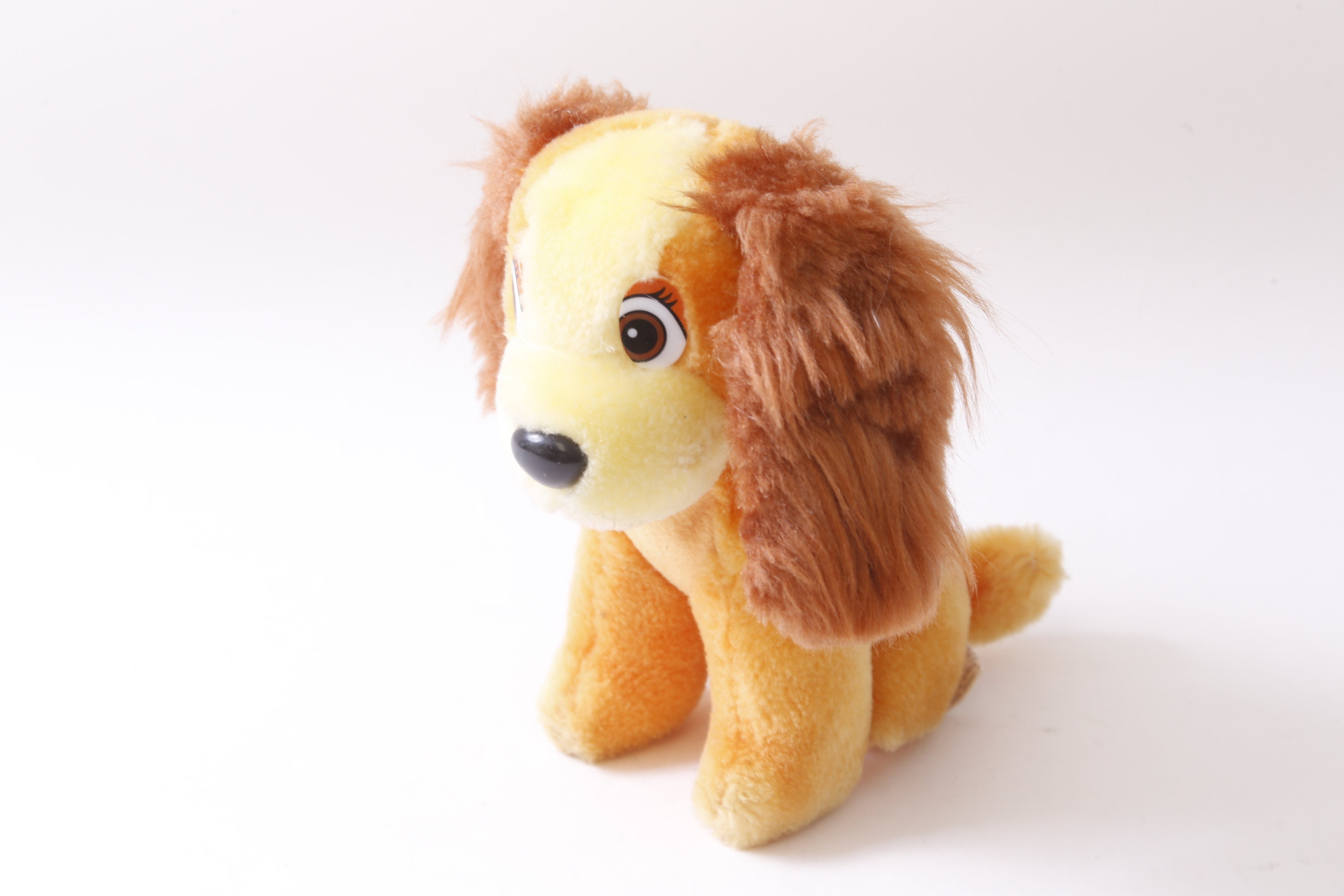ディズニー、わんわん物語、レディ、子犬、犬、ぬいぐるみ、ソフト