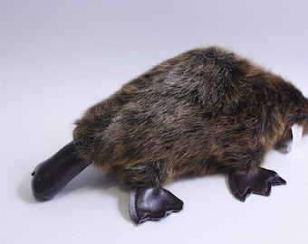 Platypus, Plush, B J Toy, Furry, Stuffed Animal, Soft Toy, Adorable, Unique, Wildlife, Gift, Australian, ~ 230524-DIAF 598
