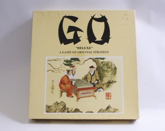 John Hansen, GO, Deluxe, A Game of Oriental Strategy, Ancient, Board Game, Tactic, Territory, Capturing, Two-player, ~ 230613-DICV 1306