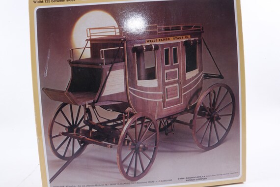 The Concord Stage Coach 1848 Carriage Wooden Assembling The Concord Stage Coach 1848 Carriage Wooden Assembling