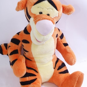 Tigger, Extra Large, Plush, Mattel 2002, Disney, Winnie the Pooh, Stuffed, Soft Toy, Children, Vintage, Collectible, ~ 250416-WH K-2