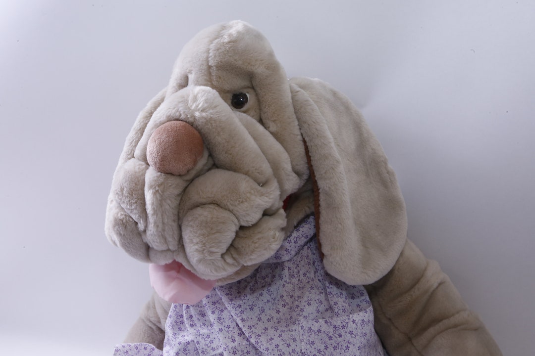 XL HUGE Wrinkles, Dressed, Dog, Large, 26, Plush, Soft, Toy, Figure