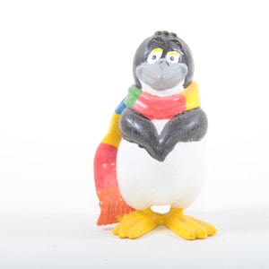シーワールド PVC ヴィンテージ ペンギン カラースカーフ スマイル プラスチックフィギュア 動物 シーワールド ヴィンテージ おもちゃ、ヴィンテージ、ノスタルジア ~ 295