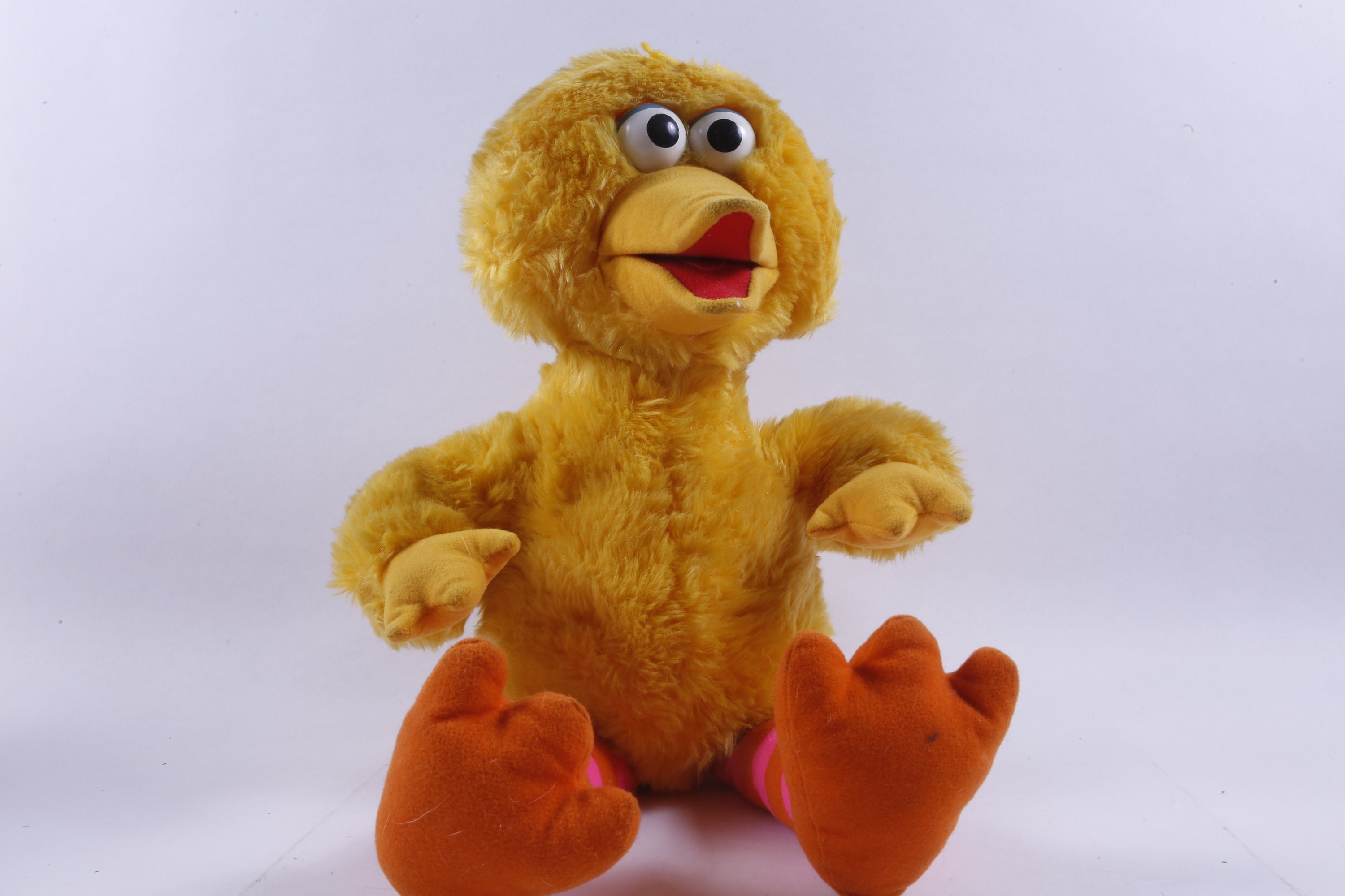 セサミストリート、ビッグバード、ぬいぐるみ、ソフト、おもちゃ、人形