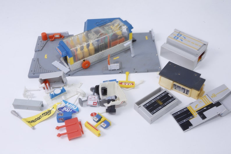 micro machines car wash playset